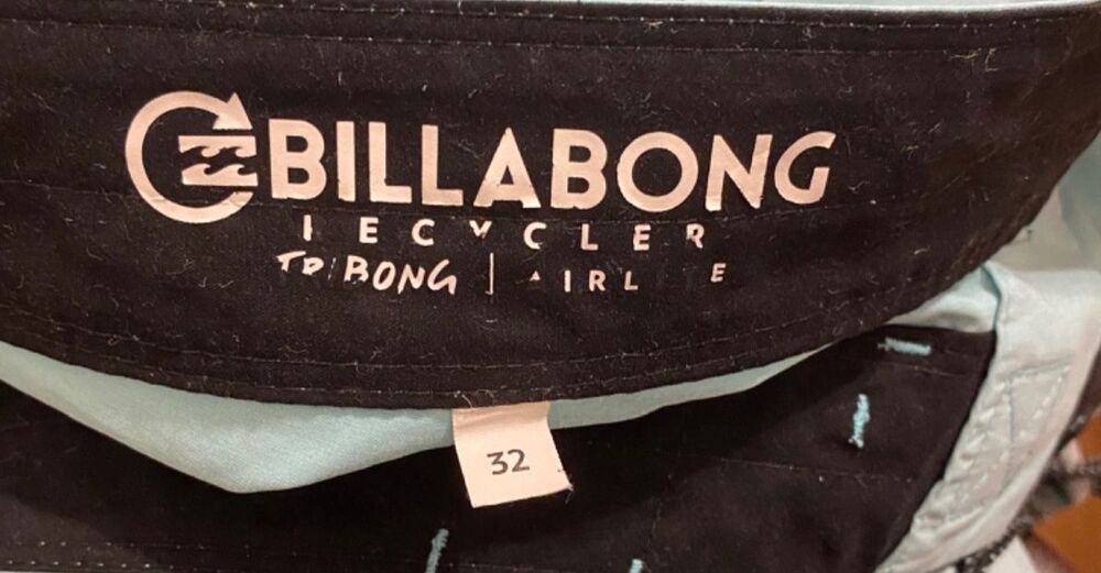 Billabong Board Shorts~Mens 32~Aqua Blue~Bathing/Swim Suit/Trunks~Surfer~Surfing - Picture 4 of 4